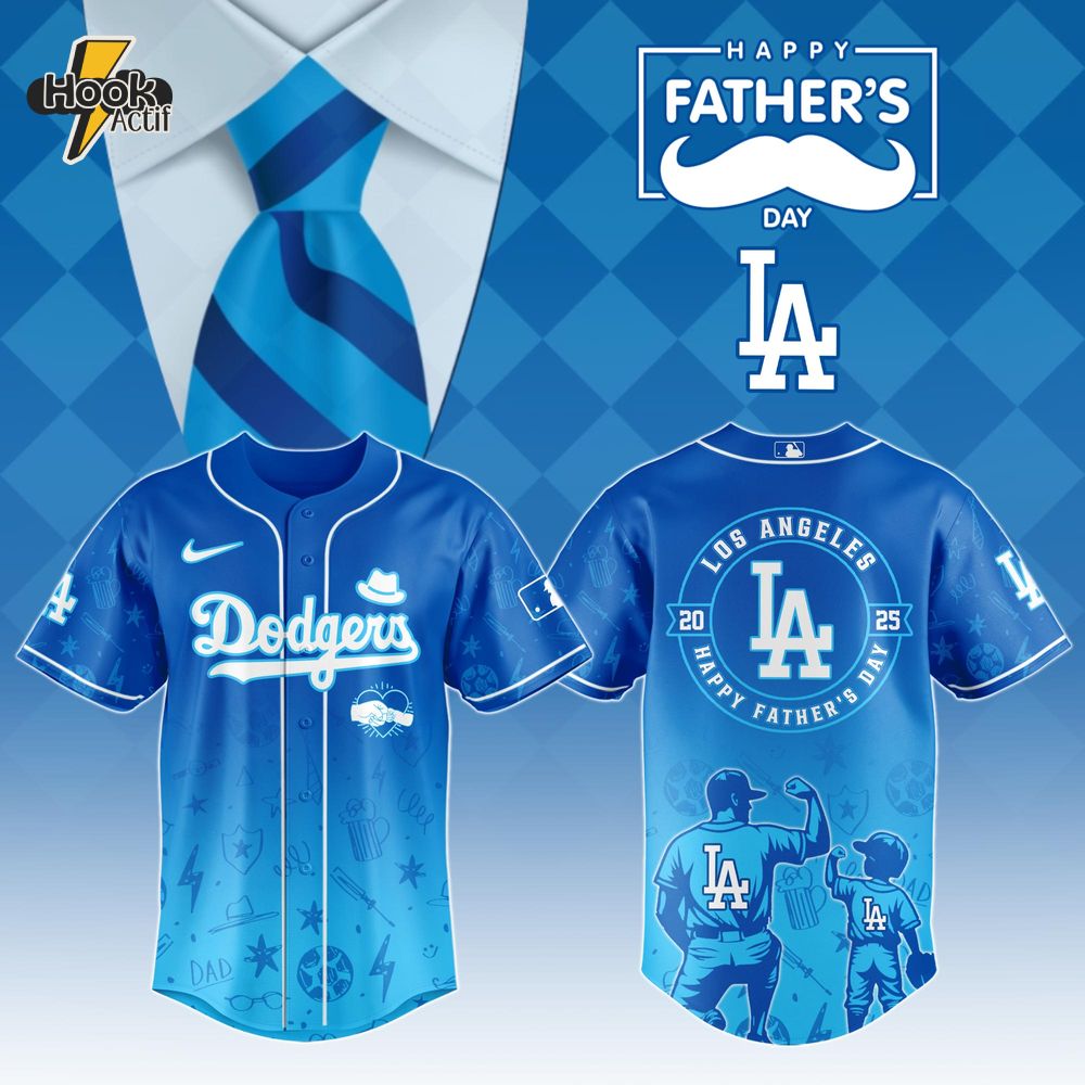 Los Angeles Dodgers Special Father’s Day Limited Edition Jersey Los Angeles Dodgers Special Father’s Day Limited Edition Jersey