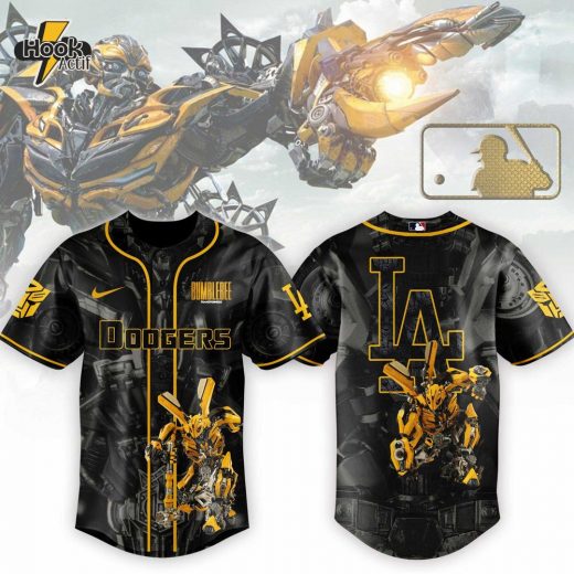 Los Angeles Dodgers x Bumblebee Baseball Jersey