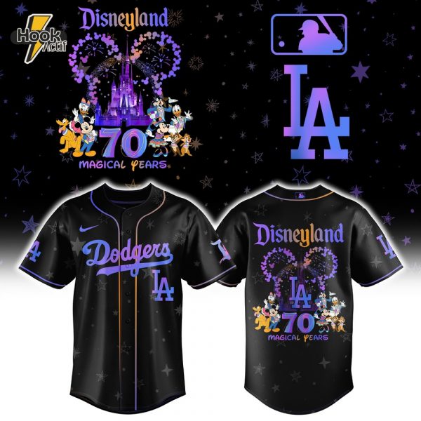 Los Angeles Dodgers x Disneyland 70th Baseball Jersey