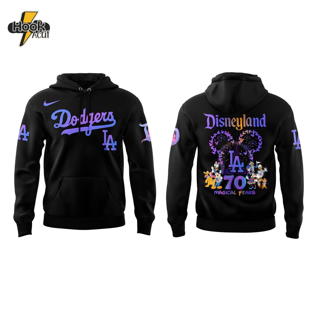 Los Angeles Dodgers x Disneyland 70th Hoodie Los Angeles Dodgers x Disneyland 70th Hoodie
