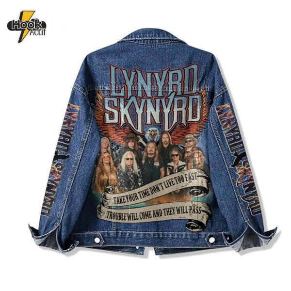 Lynyrd Skynyrd Denim Jacket Limited Edition – Buy Online at HookActif.com