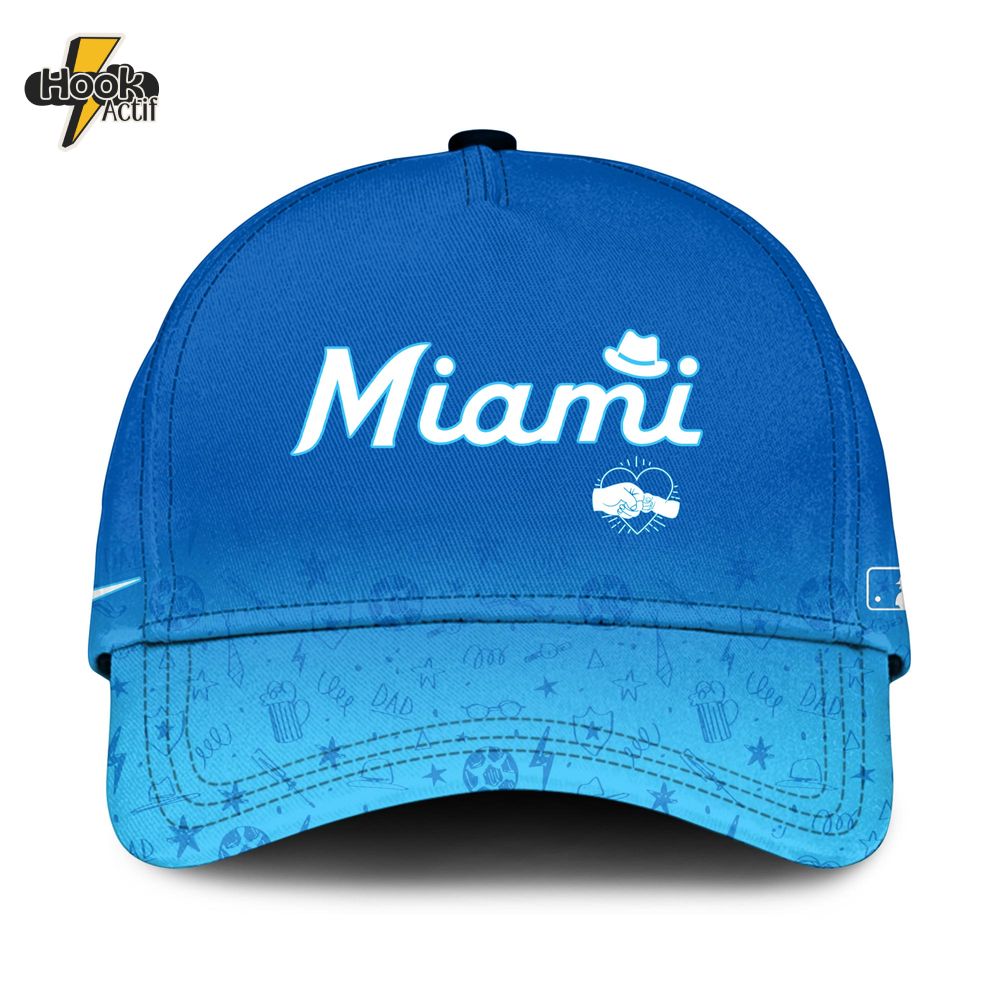 Miami Marlins Special Father’s Day Limited Edition Hoodie Miami Marlins Special Father’s Day Limited Edition Hoodie
