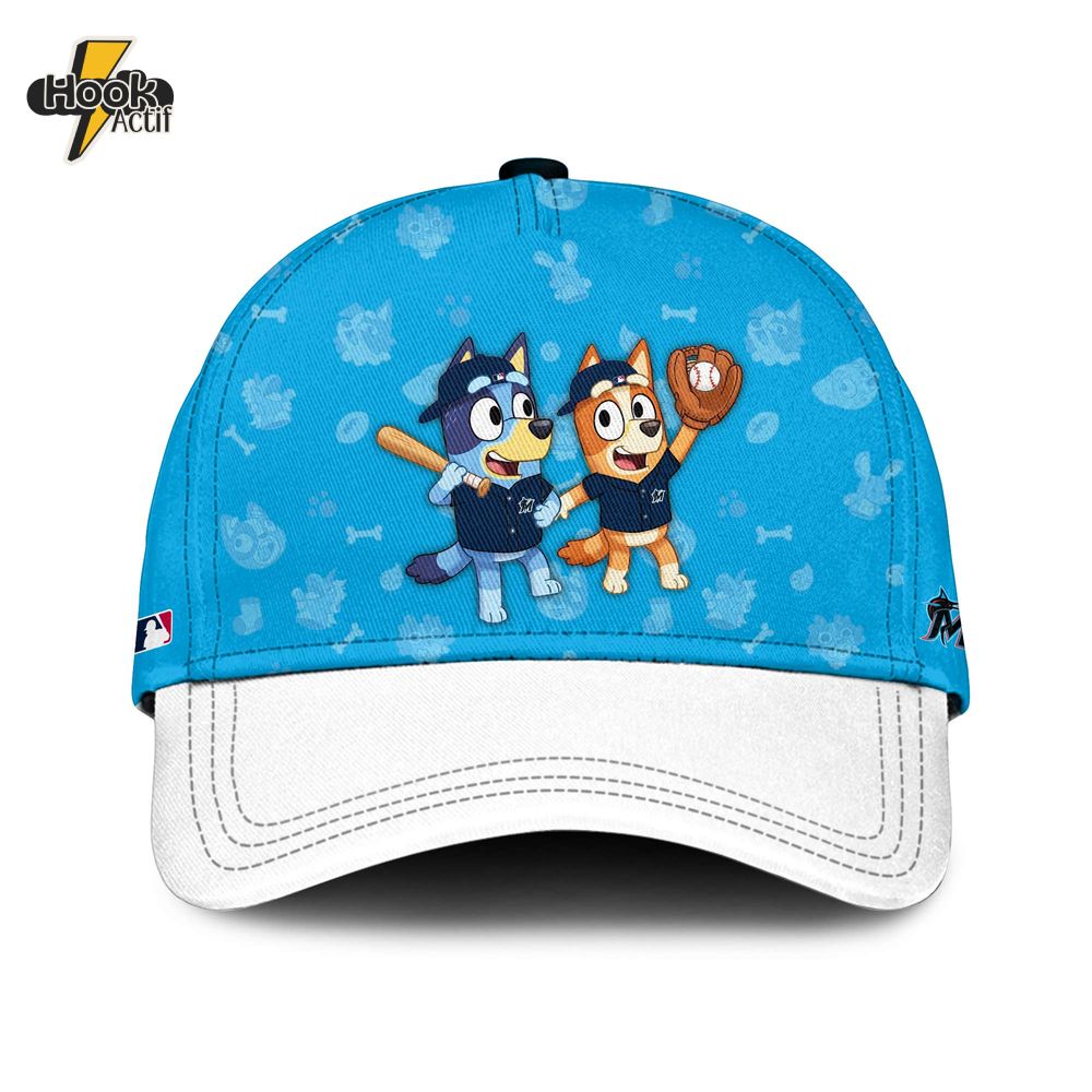 Miami Marlins x Bluey Happy Father's Day 2025 Jersey Miami Marlins x Bluey Happy Father's Day 2025 Jersey