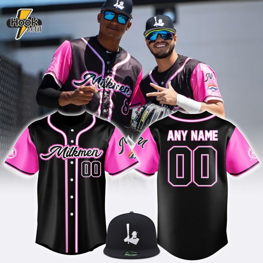 Milwaukee Milkmen x Mother's Day 2025 Personalized Baseball Jersey Milwaukee Milkmen x Mother's Day 2025 Personalized Baseball Jersey