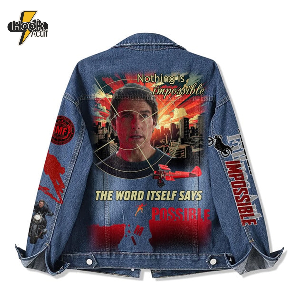 Mission Impossible The Final Reckoning 2025 Denim Jacket Mission Impossible The Final Reckoning 2025 Denim Jacket
