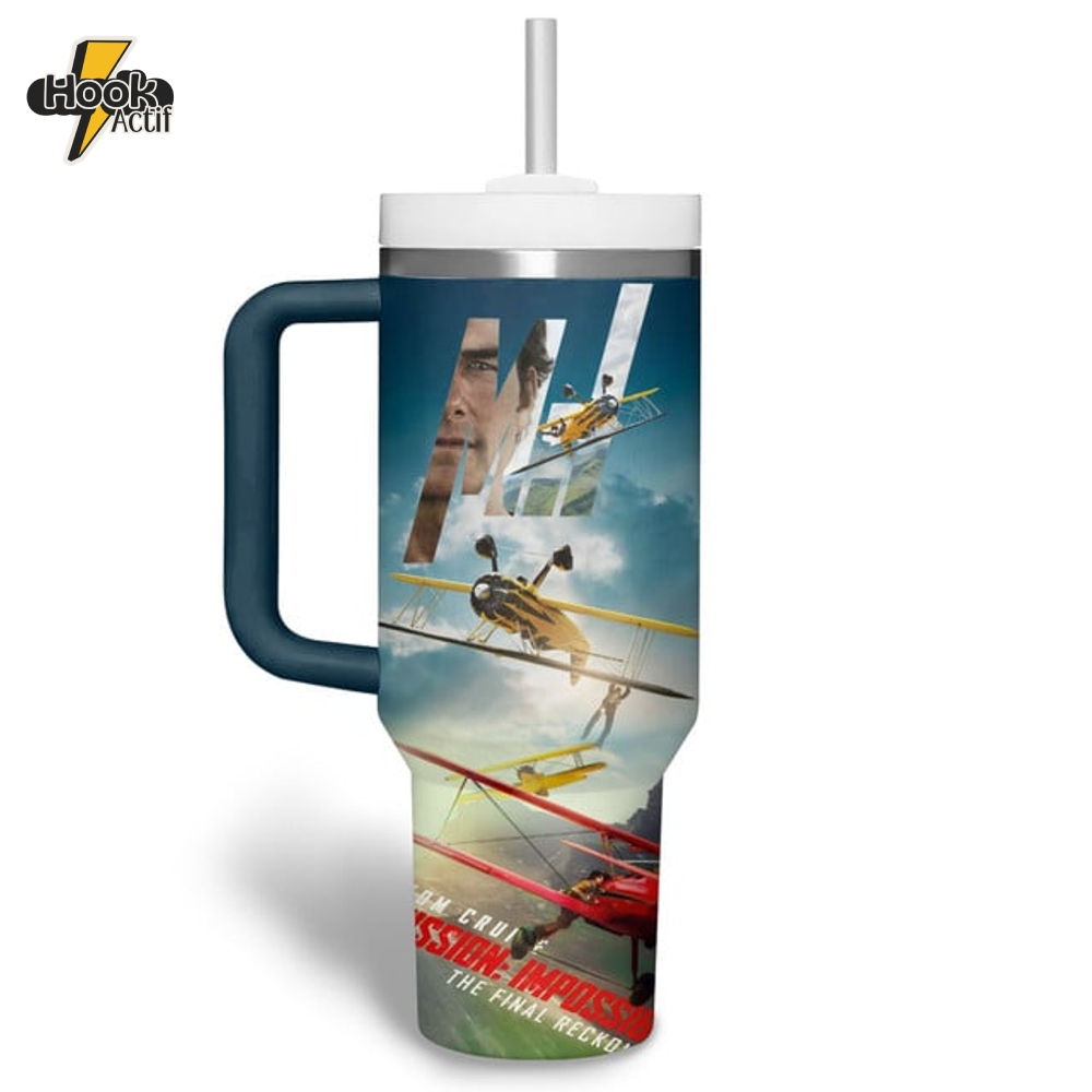 Mission Impossible The Final Reckoning 2025 Tom Cruise Stanley Tumbler Mission Impossible The Final Reckoning 2025 Tom Cruise Stanley Tumbler