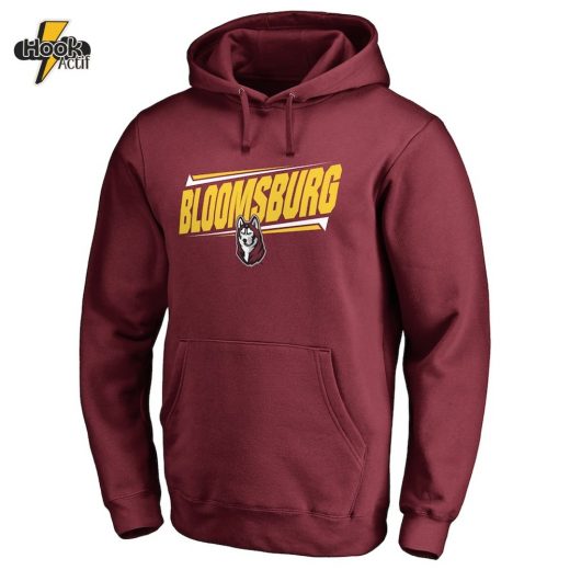 Ncaa Maroon Bloomsburg Huskies Custom Hoodie