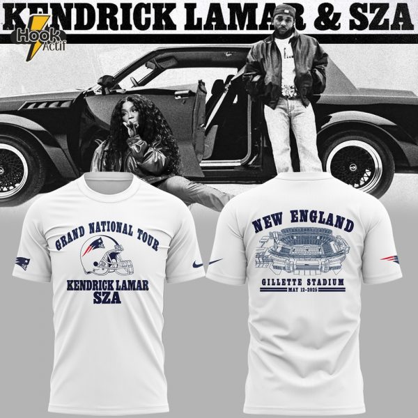 New England Patriots x Kendrick Lamar x SZA Grand National Tour Special Tee