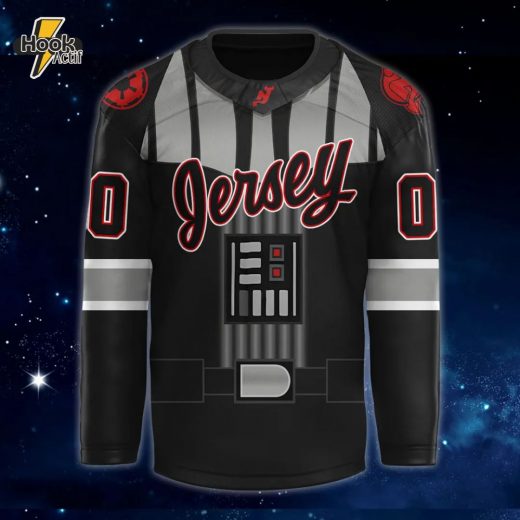 New Jersey Devils x 2025 Star Wars Day Special Hockey Jersey