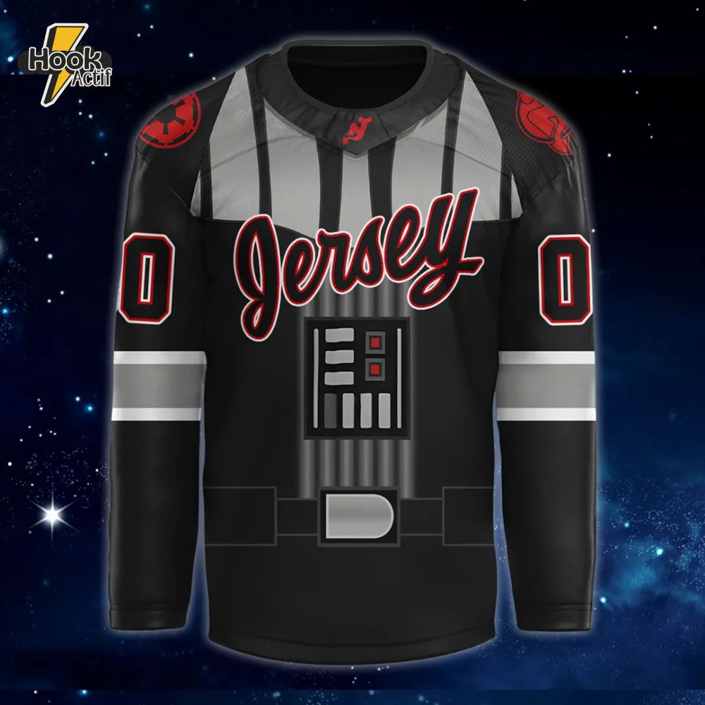 New Jersey Devils x 2025 Star Wars Day Special Hockey Jersey New Jersey Devils x 2025 Star Wars Day Special Hockey Jersey