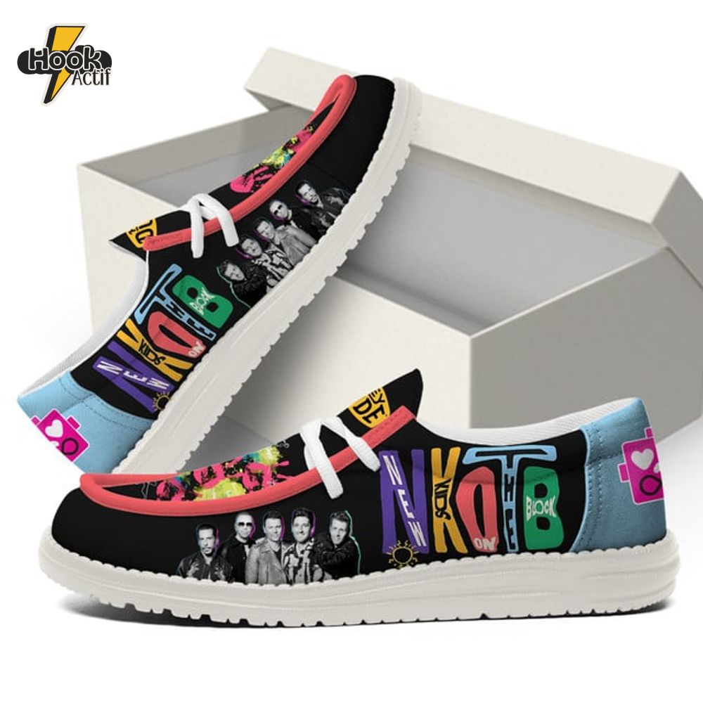 New Kids On The Block Band 2025 Specia Hey Dude Shoes New Kids On The Block Band 2025 Specia Hey Dude Shoes