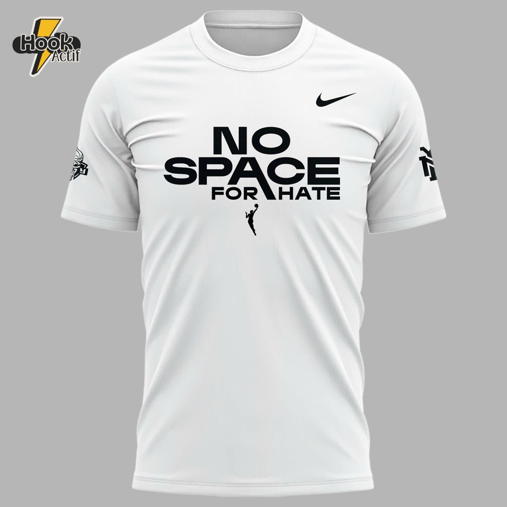 New York Liberty No Space For Hate 2025 Shirt New York Liberty No Space For Hate 2025 Shirt