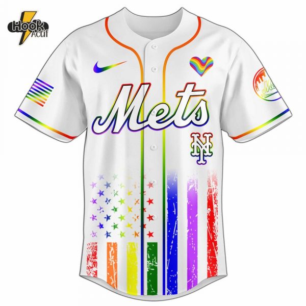 New York Mets MLB x Happy Pride Month Jersey 2025 – Buy Online at HookActif.com