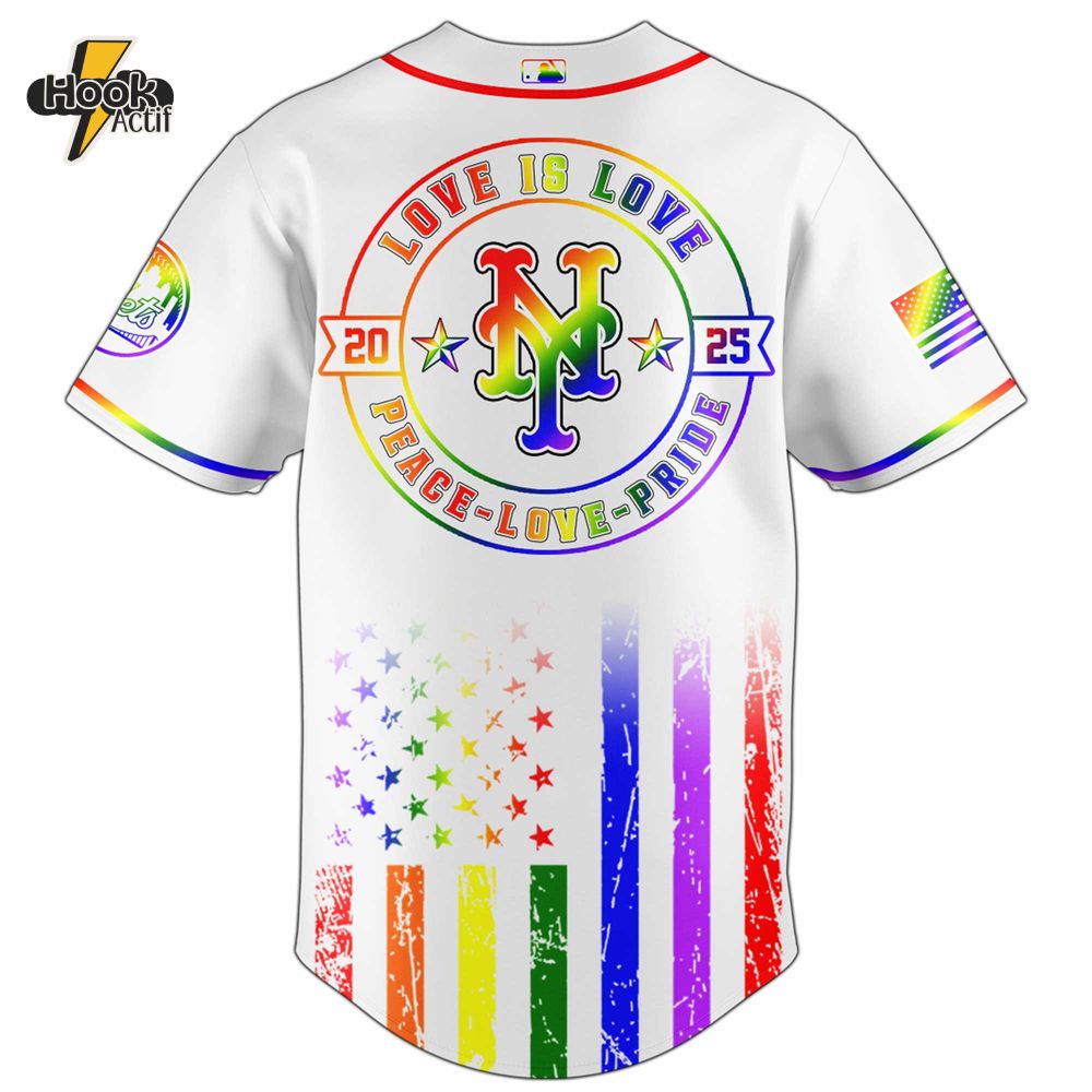 New York Mets MLB x Happy Pride Month Jersey 2025 New York Mets MLB x Happy Pride Month Jersey 2025