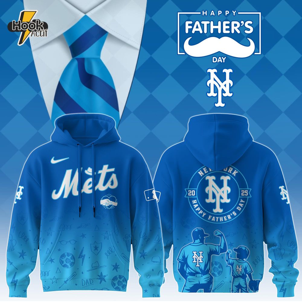 New York Mets Special Father’s Day Limited Edition Hoodie New York Mets Special Father’s Day Limited Edition Hoodie