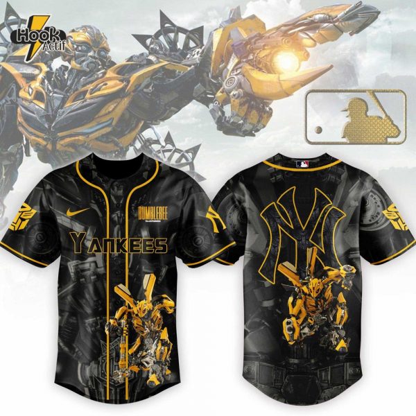 New York Yankees Bumblebee Baseball Jersey