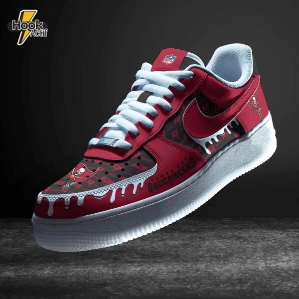 Nfl Tampa Bay Buccaneers Nike Air Force 1 Custom Shoes