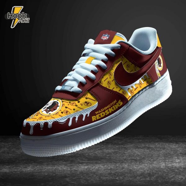 Nfl Washington Commanders Nike Air Force 1 Custom Shoes
