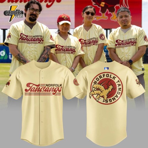 Norfolk Tides Baseball x Filipino American Heritage 2025 Special Baseball Jersey