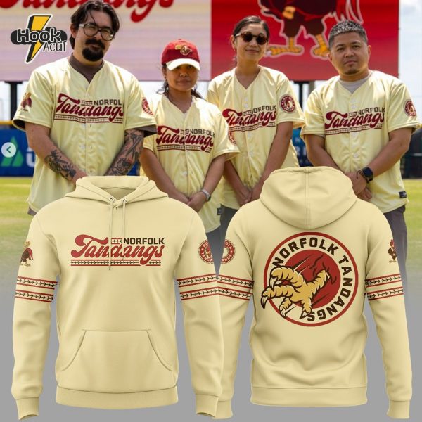 Norfolk Tides Baseball x Filipino American Heritage 2025 Special Hoodie