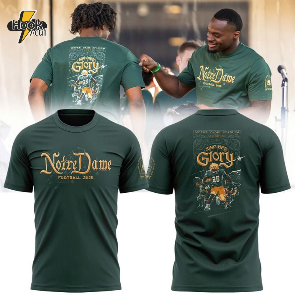 Notre Dame Fighting Irish Sing Her Glory Tee Notre Dame Fighting Irish Sing Her Glory Tee