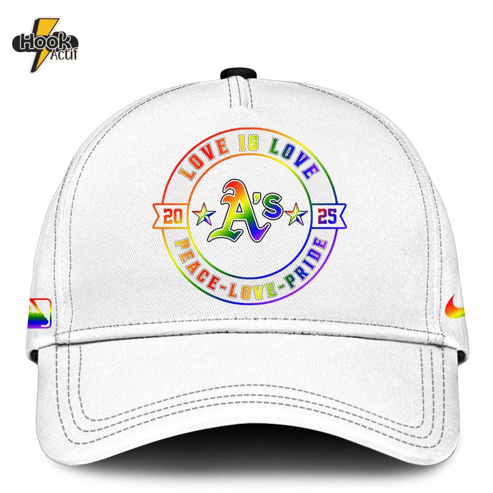 Oakland Athletics MLB x Happy Pride Month Jersey 2025 Oakland Athletics MLB x Happy Pride Month Jersey 2025