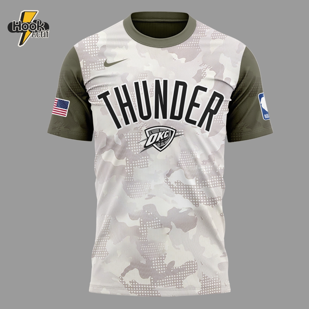 Oklahoma City Thunder NBA x Memorial Day 2025 Shirt Oklahoma City Thunder NBA x Memorial Day 2025 Shirt