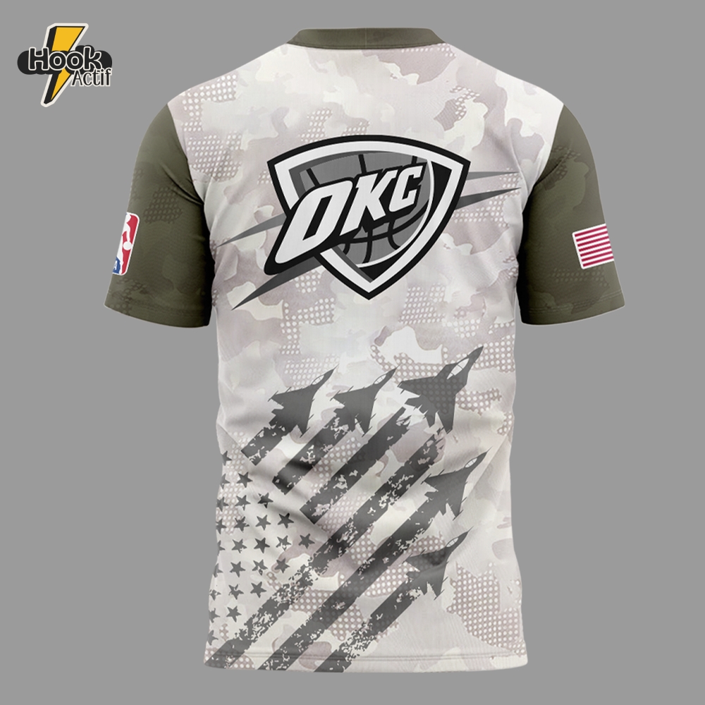 Oklahoma City Thunder NBA x Memorial Day 2025 Shirt Oklahoma City Thunder NBA x Memorial Day 2025 Shirt
