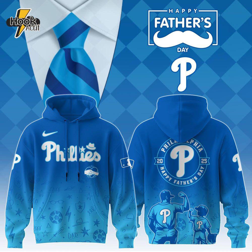 Philadelphia Phillies Special Father’s Day Limited Edition Hoodie Philadelphia Phillies Special Father’s Day Limited Edition Hoodie