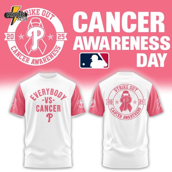 Philadelphia Phillies x Everybody vs Cancer Awareness Day 2025 Shirt