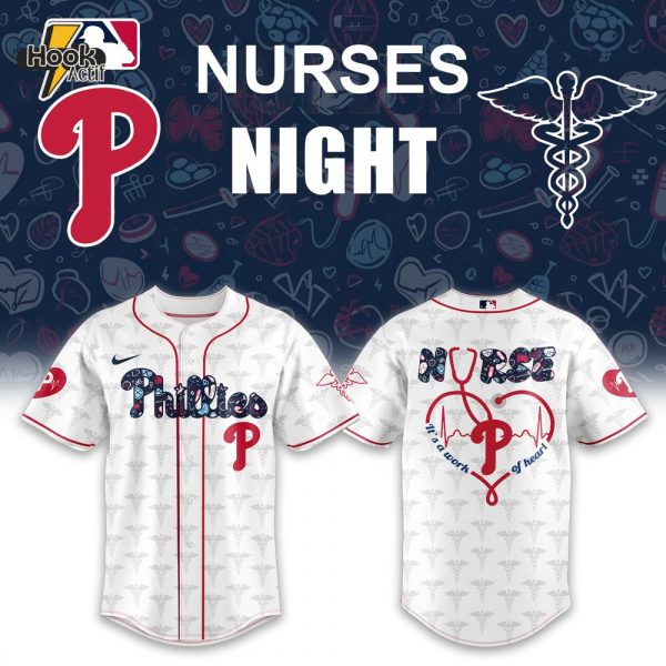 Philadelphia Phillies x Nurses Night Special Baseball Jersey