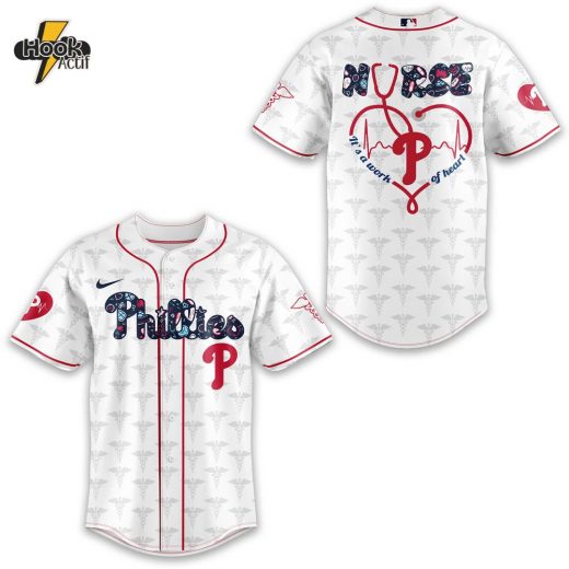 Philadelphia Phillies x Nurses Night Special Baseball Jersey