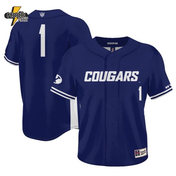 Prosphere Byu Cougars Baseball Jersey