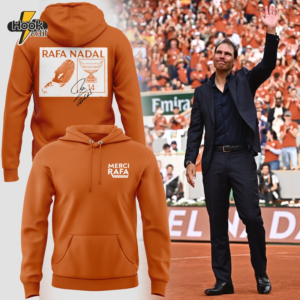 Rafael Nadal Exclusive Version 2025 Signature Hoodie, Cap Rafael Nadal Exclusive Version 2025 Signature Hoodie, Cap