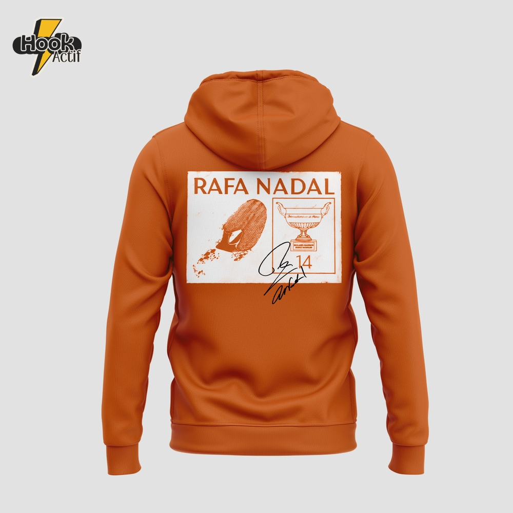 Rafael Nadal Exclusive Version 2025 Signature Hoodie, Cap Rafael Nadal Exclusive Version 2025 Signature Hoodie, Cap