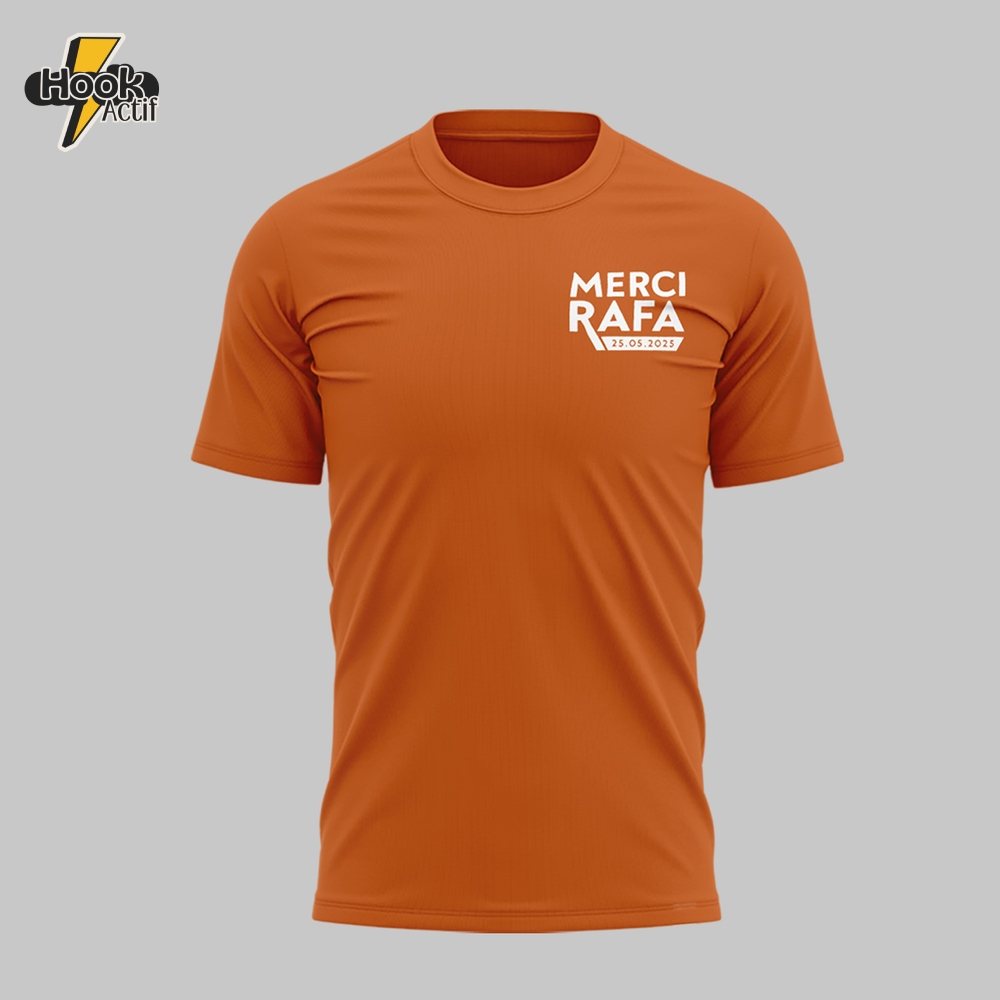 Rafael Nadal "Merci Rafa" Thank You For The Memories Shirt Rafael Nadal "Merci Rafa" Thank You For The Memories Shirt