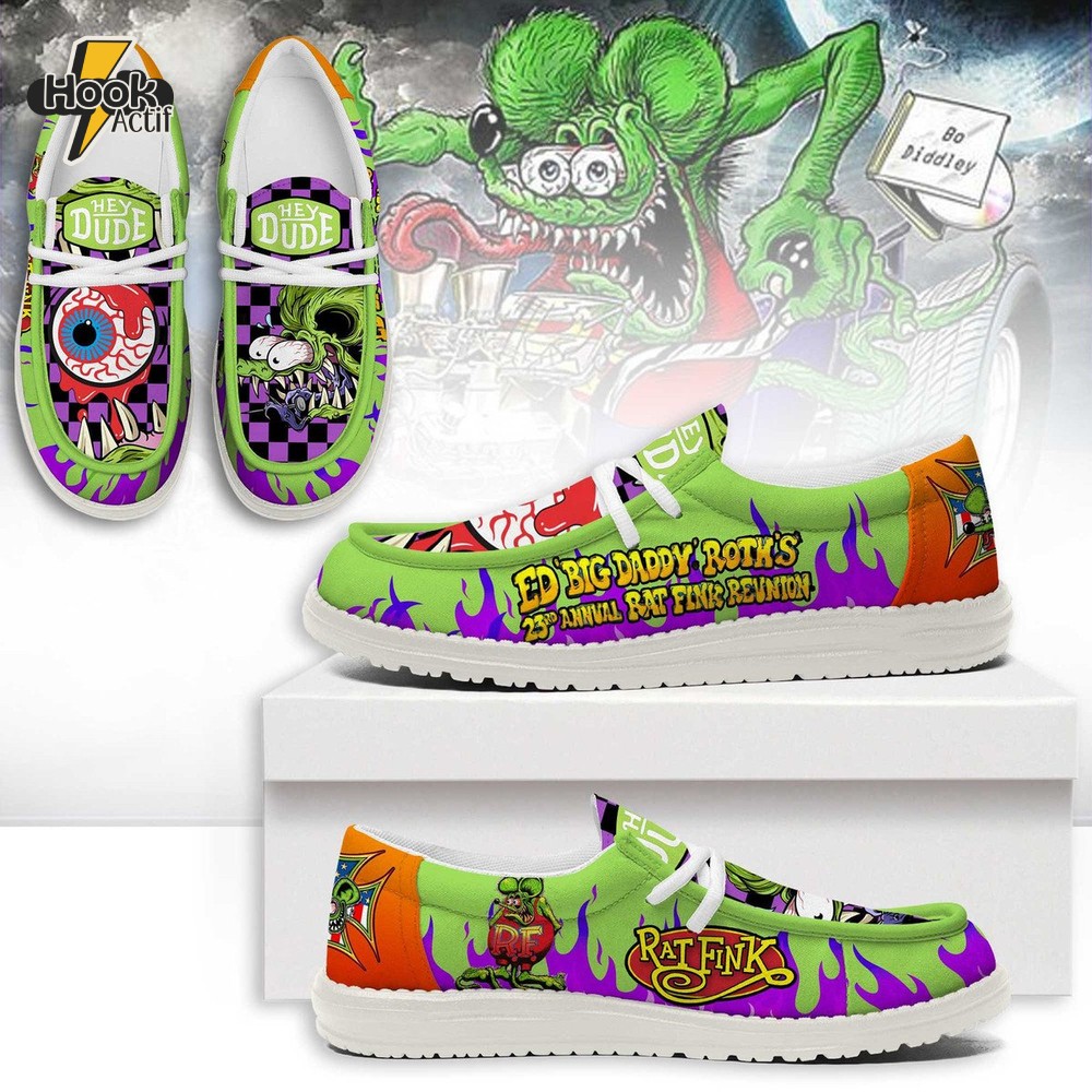 Rat Fink 23rd Annual Reunion Special Loafer Shoes Rat Fink 23rd Annual Reunion Special Loafer Shoes