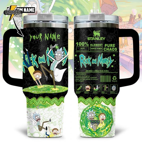 Rick And Morty Wubba Lubba Dub-dub Stanley Tumbler