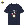 Creepy Cat With Chainsaw T-Shirt
