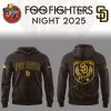 San Diego Padres X Foo Fighter Night 2025 Special White Hoodie