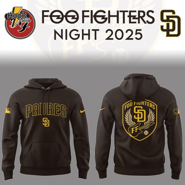 San Diego Padres X Foo Fighter Night 2025 Special Hoodie