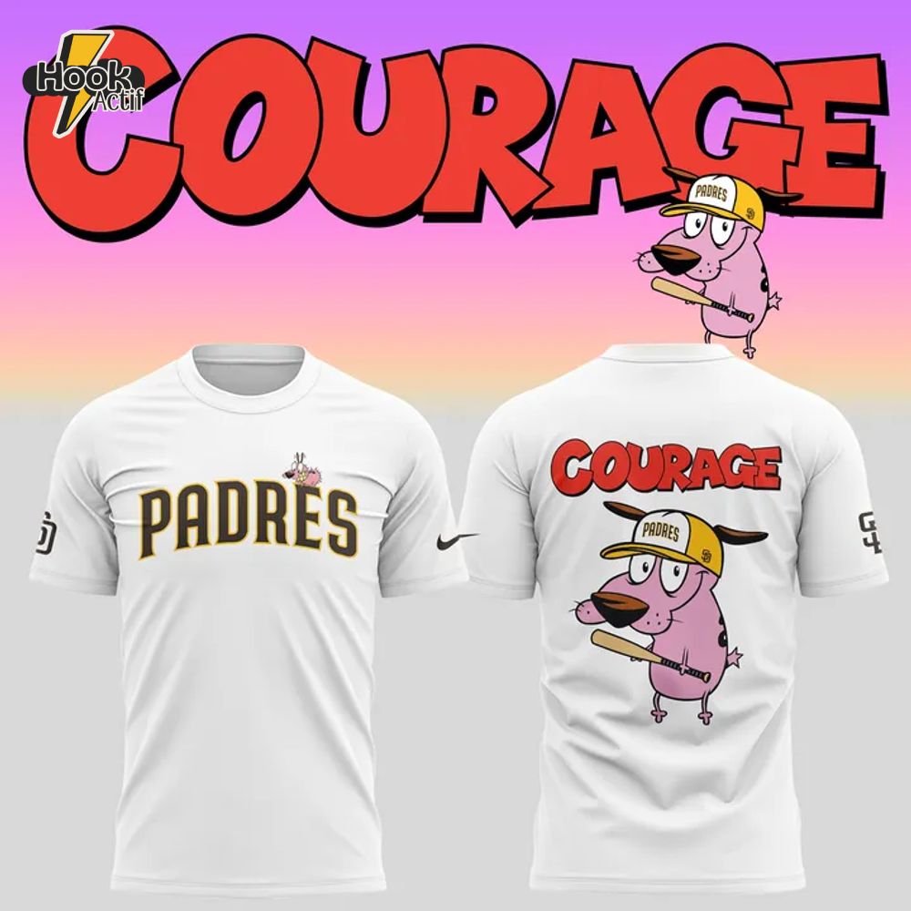 San Diego Padres x Courage Dog 2025 Limited Edition Shirt San Diego Padres x Courage Dog 2025 Limited Edition Shirt