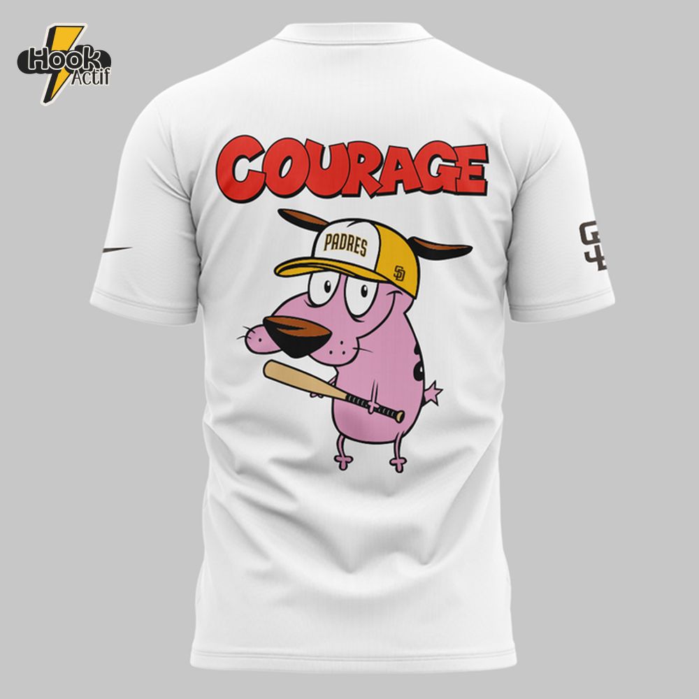 San Diego Padres x Courage Dog 2025 Limited Edition Shirt San Diego Padres x Courage Dog 2025 Limited Edition Shirt