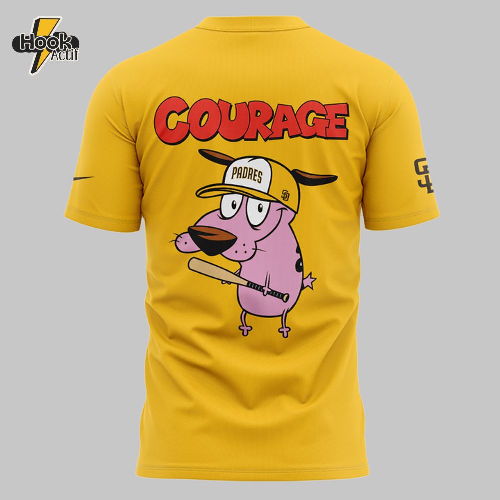 San Diego Padres x Courage Dog 2025 Limited Edition Shirt San Diego Padres x Courage Dog 2025 Limited Edition Shirt