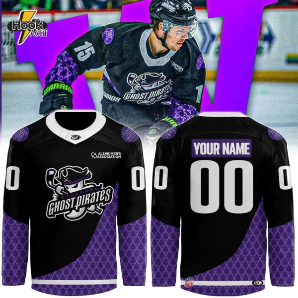 Savannah Ghost Pirates x Fight Cancer 2025 Hockey Jersey