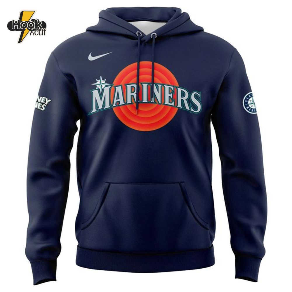 Seattle Mariners Looney Tunes Night Hoodie Seattle Mariners Looney Tunes Night Hoodie