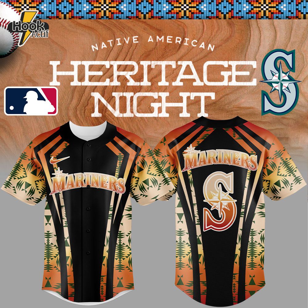 Seattle Mariners Native American Heritage 2025 Jersey Seattle Mariners Native American Heritage 2025 Jersey