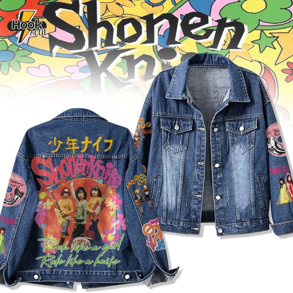Shonen Knife Denim Jacket Limited Edition Shonen Knife Denim Jacket Limited Edition