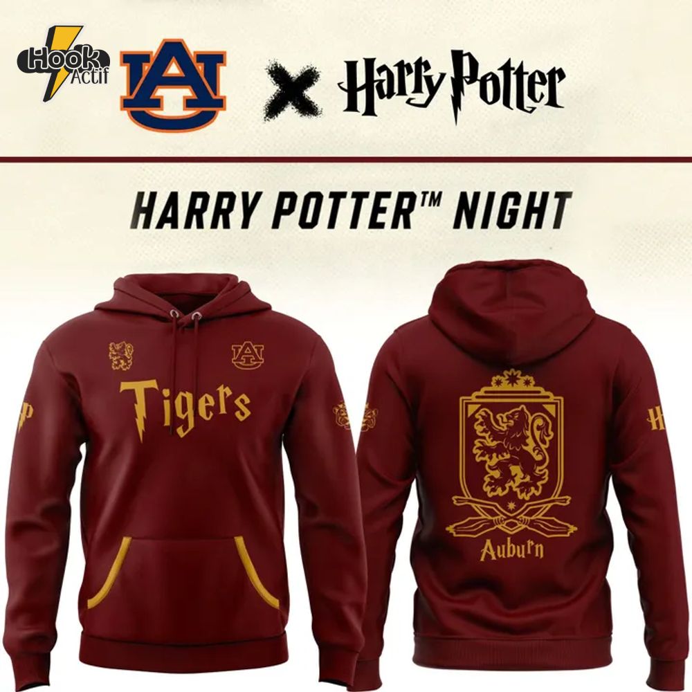 Special Edition Auburn Tigers Harry Potter Hoodie Special Edition Auburn Tigers Harry Potter Hoodie