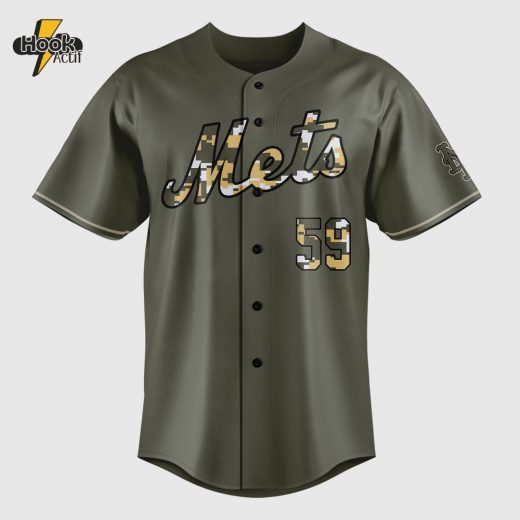 Special New New York Mets Sean Manaea Camo Jersey 2025